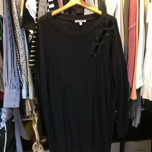 EXPRESS Oversized Sweatshirt Dress